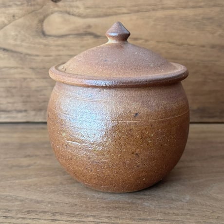 川尻製陶所　塩壷M 丸形 シM丸A