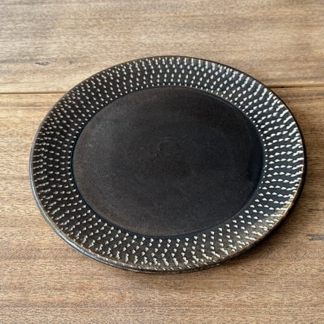 えのきだ窯 榎田智　パン皿 エ19 (直径約27cm)