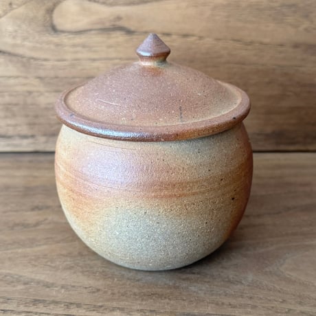 川尻製陶所　塩壷M 丸形 シM丸A