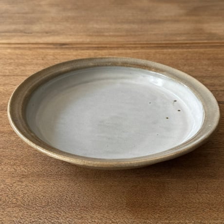 えのきだ窯 榎田智　７寸皿  エ15A (直径約20.5cm)