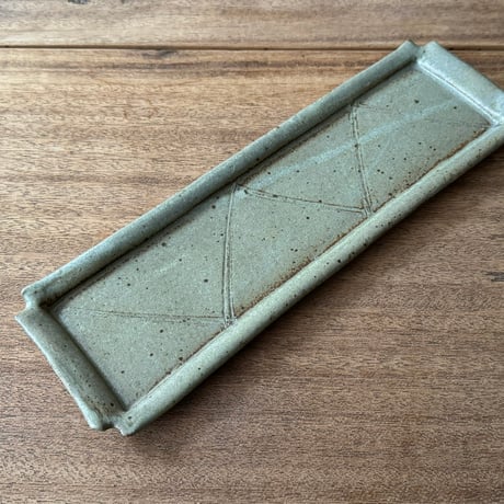 セレン のあ　サンマ皿 セ1A（約33.5×10cｍ）