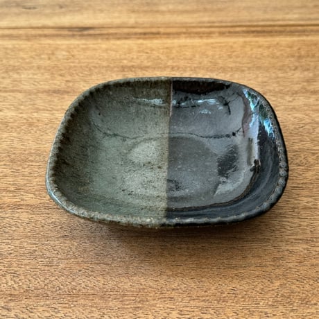 フジタ工作室　 四角皿 フ12G (約14×14cm)