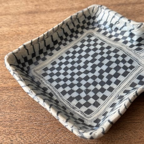 Nerikomico ２連皿 N14A（約27.5×17cm)