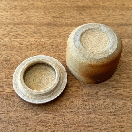 川尻製陶所　塩壷S 筒形 シS筒L
