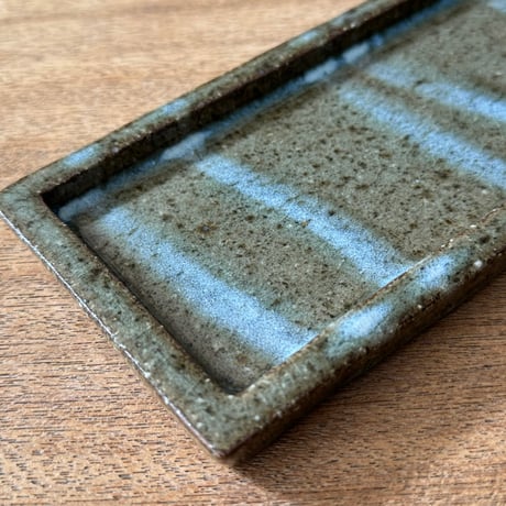 フジタ工作室　 板皿 フ8A （約22×10cm)