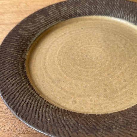 陶房カタチ　 7寸皿 カ1A （直径約23cm)