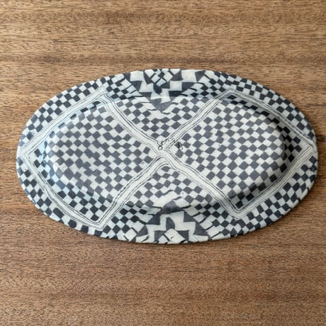 Nerikomico リムオーバル皿 N15A（約24×14.5cm)