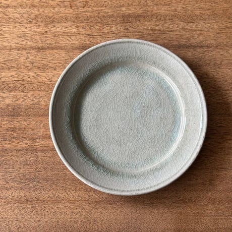 中嶋窯　半磁器6寸平皿 ナ15A (直径約18cm)