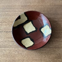 紀窯　中川紀夫　丸皿 K4B (直径約16cm)