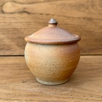 川尻製陶所　砂糖壷S 上膨れ サS上F