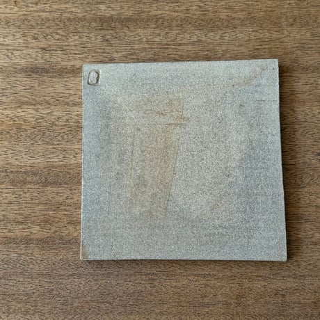 えのきだ窯 榎田智　スクエアプレート エ20A (約14.5×14.5cm)