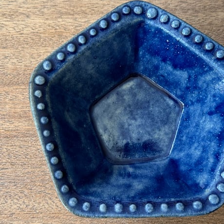 強戸窯　五角鉢 ゴ五角B（直径約15cm)