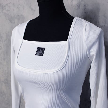 【OUTLET】RUBBER LOGO T -SHIRT(WHITE)