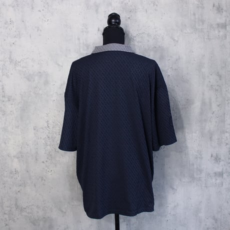 DISTORTION POLO(NAVY)