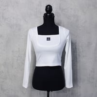 【OUTLET】RUBBER LOGO T -SHIRT(WHITE)