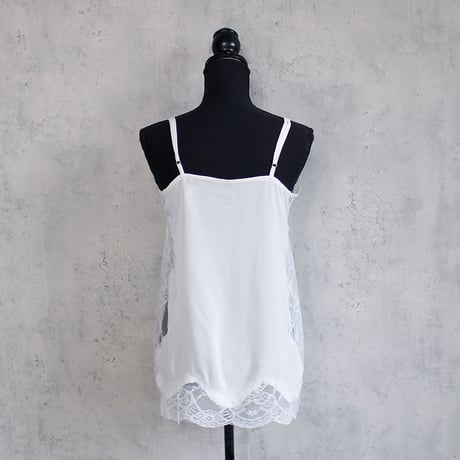 SLIT CAMISOLE(WHITE)