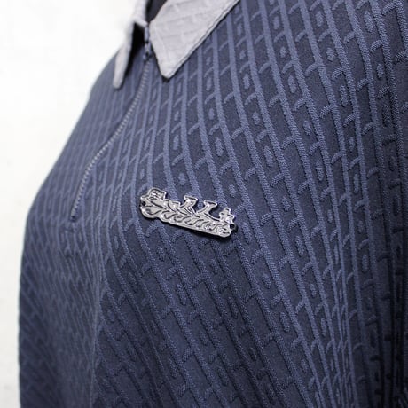 DISTORTION POLO(NAVY)