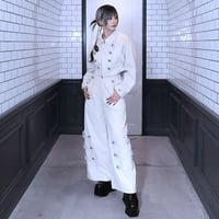 NAPOLEON DENIM SET UP(WHITE)