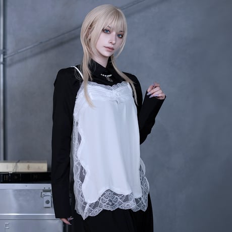 SLIT CAMISOLE(WHITE)