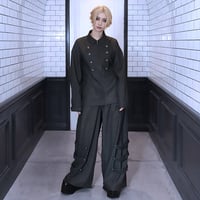 NAPOLEON DENIM SET UP(BLACK)