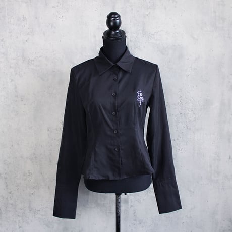 MOON ROSE SHIRT(BLACK)