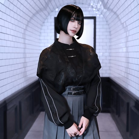 KATAGINU PULLOVER(BLACK)