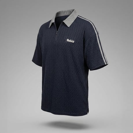 DISTORTION POLO(NAVY)