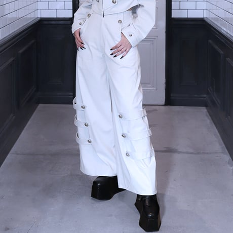 NAPOLEON DENIM PANTS(WHITE)
