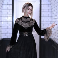 BAROQUE VEIL TOPS(BLACK)