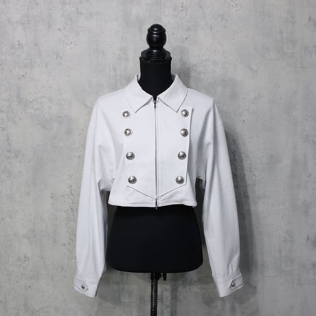NAPOLEON DENIM SHIRT(WHITE)