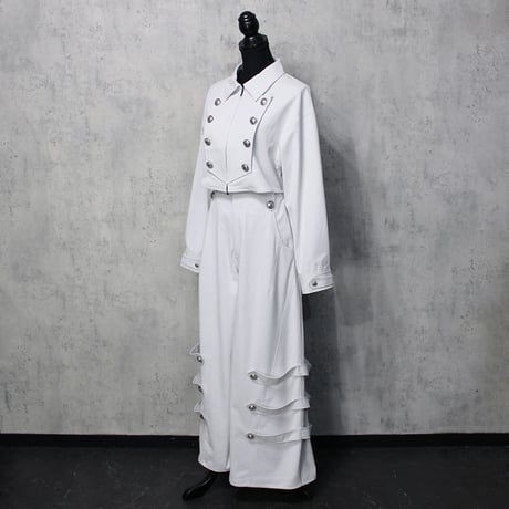 NAPOLEON DENIM SET UP(WHITE)