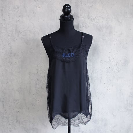 SLIT CAMISOLE(BLACK)
