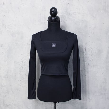 【OUTLET】RUBBER LOGO T -SHIRT(BLACK)