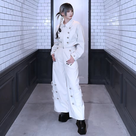 NAPOLEON DENIM PANTS(WHITE)