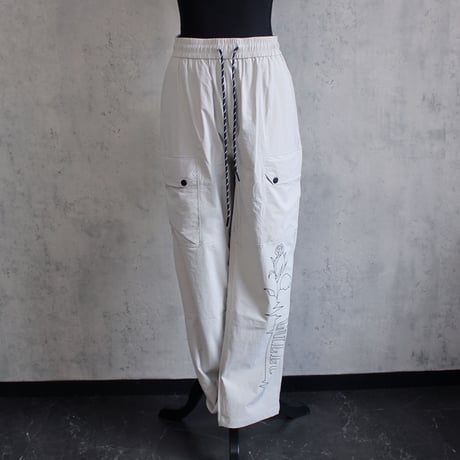 ROSE SIGNAL CARGO PANTS(GREIGE)