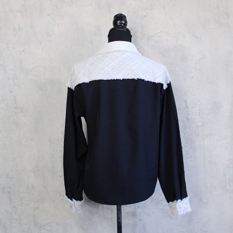 【OUTLET】TWEED SHIRT(WHITE)