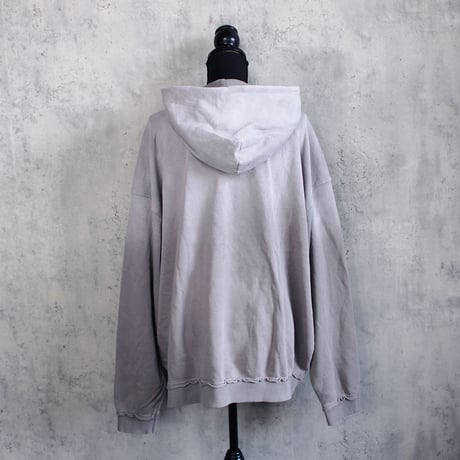 LOGO WASH HOODIE(GREIGE)