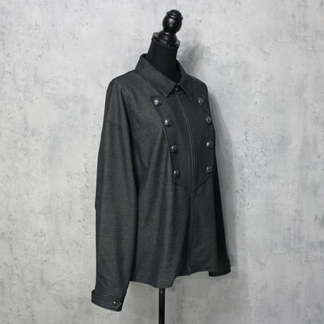 NAPOLEON DENIM SHIRT(BLACK)