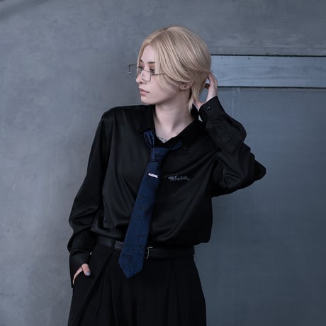 ROSE SIGNAL SHIRT(BLACK)