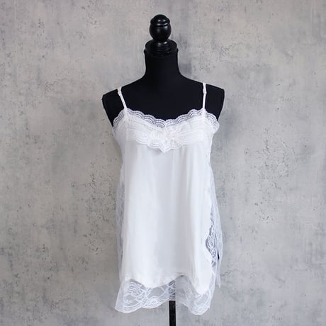 SLIT CAMISOLE(WHITE)
