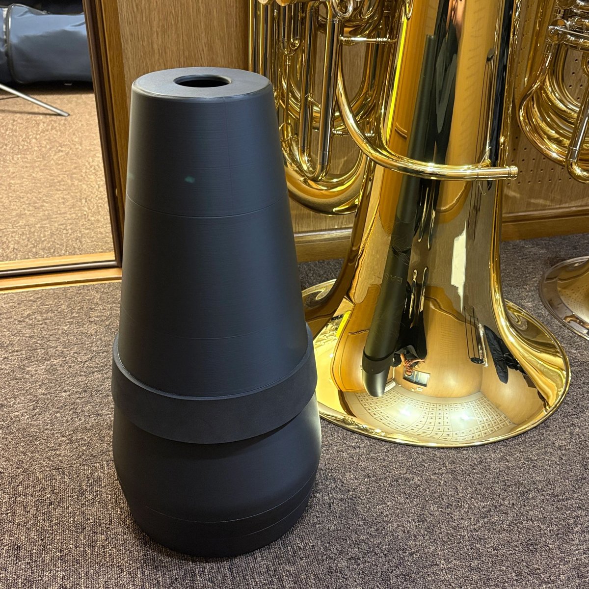 K'zO Craftworks Tubaプラクティスミュート Lサイズ | TUBAMANPlus
