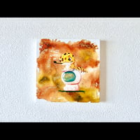 ぷかぷかレオパさん