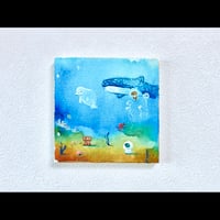 海でアイス