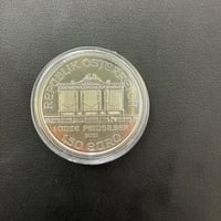 【中古銀貨】2021年オーストリア「ウィーンハーモニー」銀貨 1oz (31.1g)【配送料込】