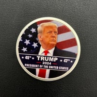 【新品】2024年USA「トランプ大統領記念 裏面イーグル」銀貨 1oz (31.1g)【配送料込】