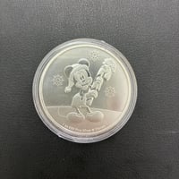 【中古銀貨】2020年ニュージーランド「ミッキーマウス」銀貨 1oz (31.1g)【配送料込】