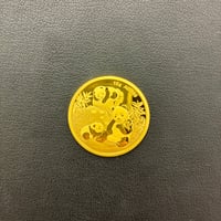 【新品】2025年中華人民共和国 「パンダ」24k金貨 1/2oz (15.1g)【配送料込】