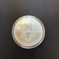 【中古銀貨】2021年USA「アメリカンイーグル」銀貨 1oz (31.1g)【配送料込】