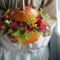 Autmun Workshop キット　Aパンプキンアレンジ