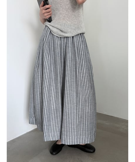 striped wide pants　hm3015